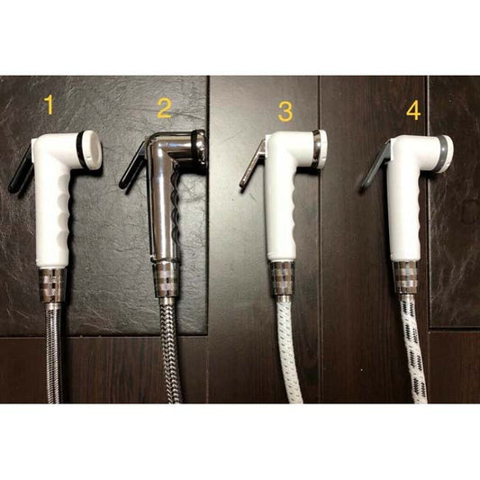 Chrome Shattaf Bidet Douche Hand Shower Toilet Spray Set
