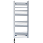 550 x 1200mm High Flat Chrome Electric Heated Towel Rail Radiator Stock Clearance 