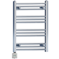 400 x 700mm Flat Chrome Electric Heated Towel Rail Radiator Stock Clearance 