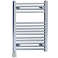 500 x 750mm High Flat Chrome Electric Heated Towel Rail Radiator Stock Clearance