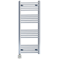 550 x 1200mm High Flat Chrome Electric Heated Towel Rail Radiator Stock Clearance 