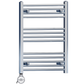 600 x 700mm High Flat Chrome Electric Heated Towel Rail Radiator Stock Clearance