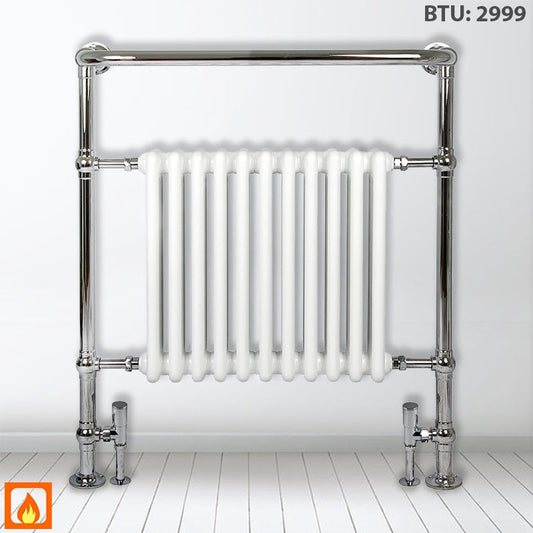 750x950mm Victoria Maxi Traditional Heated Towel Rail Radiator