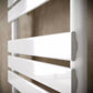 500 x 1200mm White Designer Bathroom Electric Heated Panel Towel Rail Radiator 