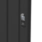 498 x 1600mm Smart Wifi Electric Panel Radiator - 1500W Black Vertical Aluminium 
