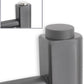 Anthracite Grey Cover Cap for Black Radiators - Blanking Plug & Air Vent Covers 