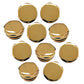 15mm Gold Radiator Blanking & Bleeding Valve Set for Towel Rails 