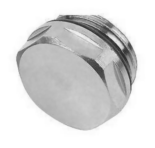 1/2" BSP Chrome Blanking Plug (Radiator)