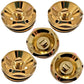 15mm Gold Radiator Bleeding Valve for Towel Rails 
