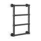 500 x 750mm Anthracite Grey Heated Towel Rail - Charlotte Traditional 