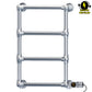 500 x 750mm Chrome Electric Towel Rail - Charlotte 