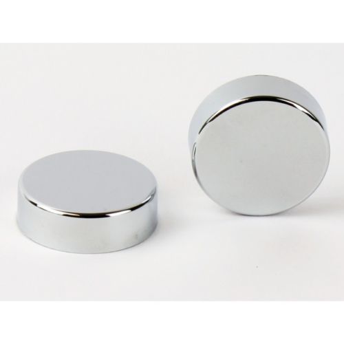 Chrome Cover Cap for Towel Radiators - Blanking Plug & Air Vent Valve (5 Pairs)