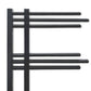 Small 500mm x 900mm Sydney Anthracite Designer Heated Towel Rail Radiator