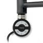 500mm x 700mm Small Anthracite Grey Electric Heated Towel Rail Radiator 