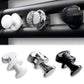 Chrome Extra Hanger for Heated Towel Rail Radiator - Bath Robe Hook Clip (Pair) 