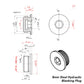 1/2 Inch Male Allen Key Socket Head Blanking Plug for Radiators & Towel Rails 