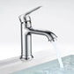 Black White Chrome Gold Bathroom Tap - Brass Single Lever Faucet Mixer for Sink or Bath 