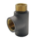 15mm Grey T Piece Connector for Dual Fuel Kits 