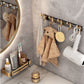 Adjustable Wall Mounted Coat & Bathrobe Hooks for Bathroom 