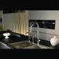 Chrome Pull-Out Kitchen Mixer - Stainless Steel (360°, Dual Spray) Model Kpy 30181 