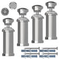 chrome towel radiators fixing kit