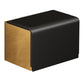 Modern Black Roll Paper Towel Holder Dispenser - Clean Shelf Cleaning Station 