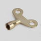 6mm Water Tap Key - Metal Clock Type for Faucet 