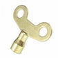 6mm Water Tap Key - Metal Clock Type for Faucet 