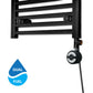 Black Conversion Kit with T Pieces - Terma Moa (for Heated Towel Rail) 