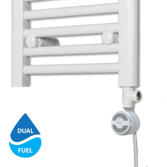 White Conversion Kit with T Pieces - Terma Moa (for Heated Towel Rail)