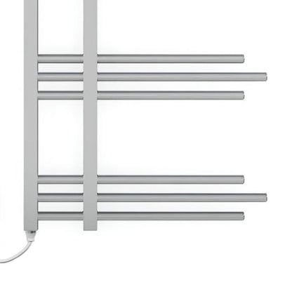 Small 500mm Wide – 900mm Sydney Chrome Electric Designer Heated Towel Rail Radiator