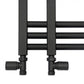 500 x 900mm Small Sydney Anthracite Designer Heated Towel Rail 