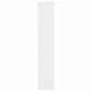 Designer 300mm x 1600mm White Vertical Single Column Radiator, 1695 BTU