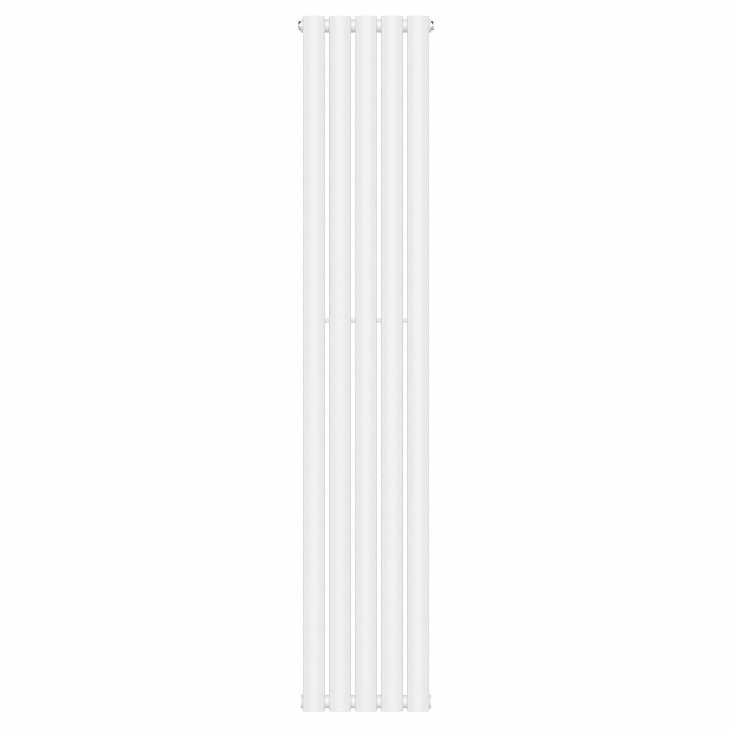 Designer 300mm x 1600mm White Vertical Single Column Radiator, 1695 BTU