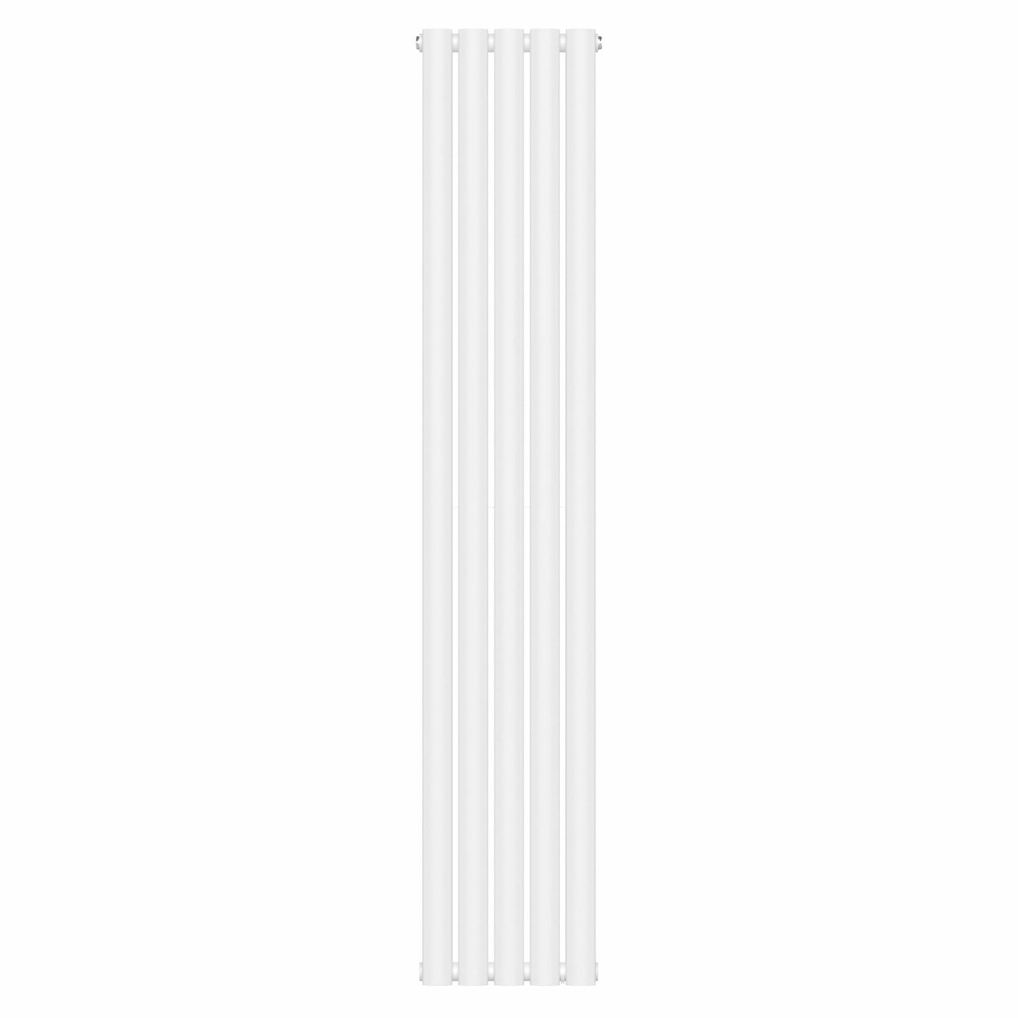 Designer 300mm x 1600mm White Vertical Double Column Radiator, 3291 BTU