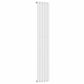 Designer 300mm x 1600mm White Vertical Single Column Radiator, 1695 BTU