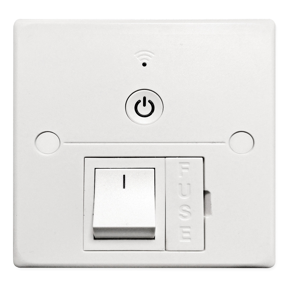 Fused Spur Connection WiFi Unit - 13A - White - Switch ON/OFF - Mobile App