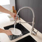 Stainless Steel Kitchen Faucet 360 Flexible Bendable Swivel Dual Spray Chrome Tap Mixer Model KPY-30230