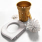 Gold Toilet Brush Holder