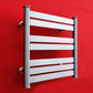 560 x 480mm High Stainless Steel Heated Towel Rail Radiator Ladder Flat Bathroom