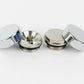Chrome Cover Cap for Towel Rail Radiator and blanking plug + air vent valve
