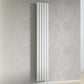 Designer 300mm x 1600mm White Vertical Single Column Radiator, 1695 BTU