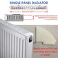 MyHomeware Radiator Booster / Heat Diverter For Double Panel Radiators