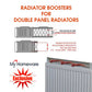 MyHomeware Radiator Booster / Heat Diverter For Double Panel Radiators