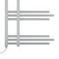 Chrome Electric Heated Towel Rail Radiator 500mm x 1200mm Straight Sydney Designer